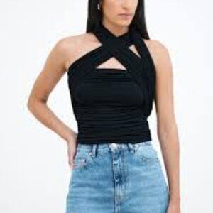 Marcella Multi Way Alyssa Infinity Top In Black Size XXXL NWT